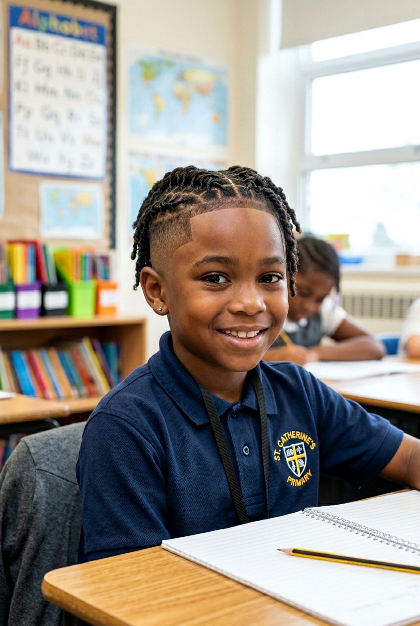 Item26 - 20 boys starter loc styles with taper fade - 20 boys starter loc styles with taper fade