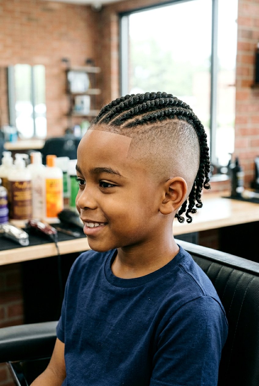 Item26 - 20 black boys twist styles with fade - 20 black boys twist styles with fade