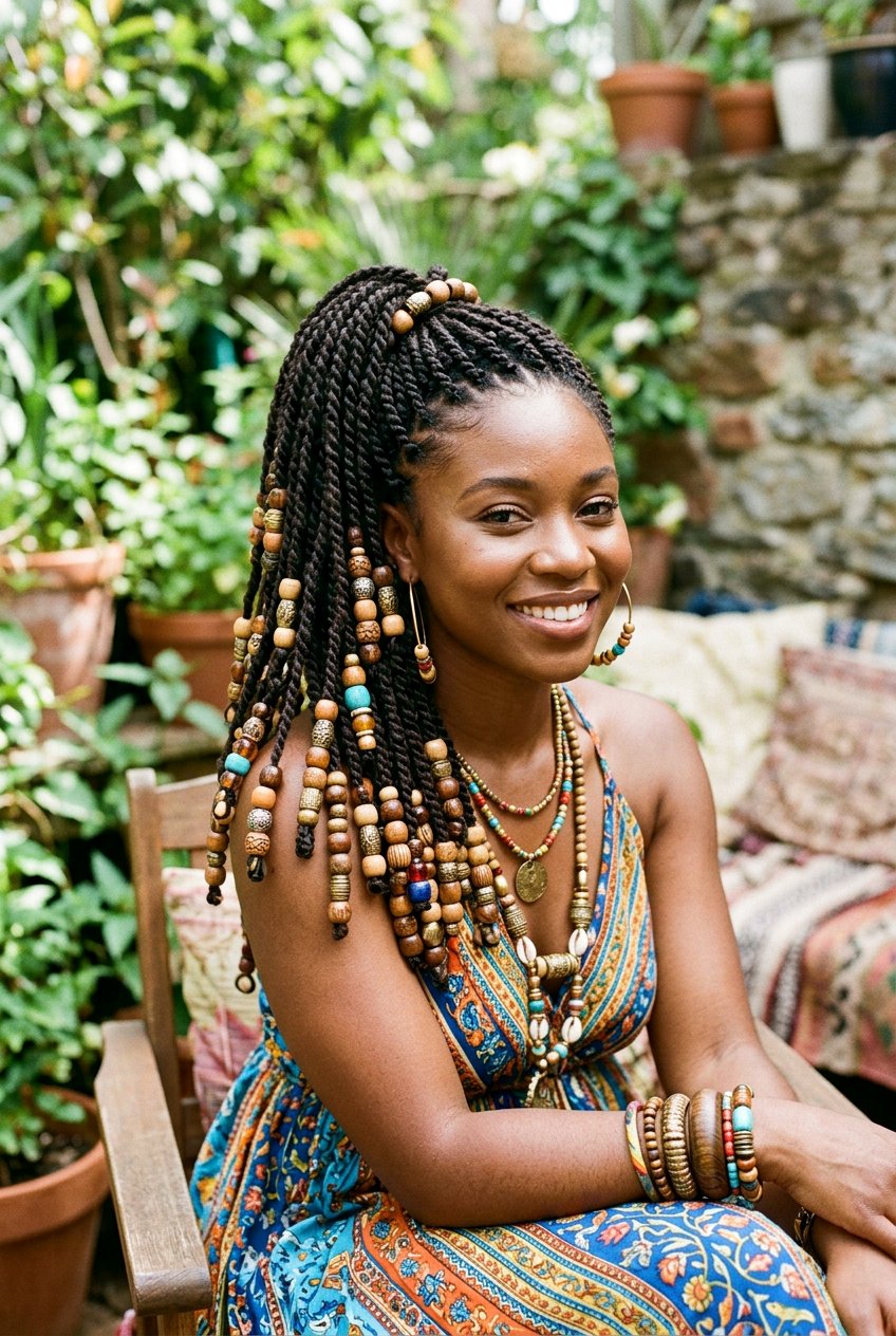 Item27 - 20 mini twist ponytail hairstyle - 20 mini twist ponytail hairstyle