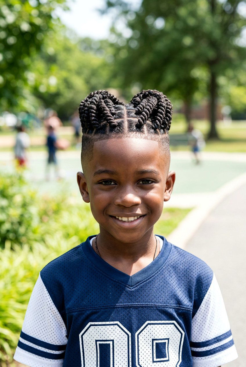 Item28 - 20 black boys twist styles with fade - 20 black boys twist styles with fade