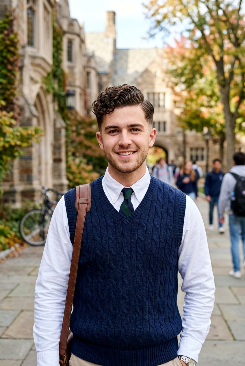 Ivy League Curly Hair Men - 20 men haircut for thick curly hair - 20 men haircut for thick curly hair