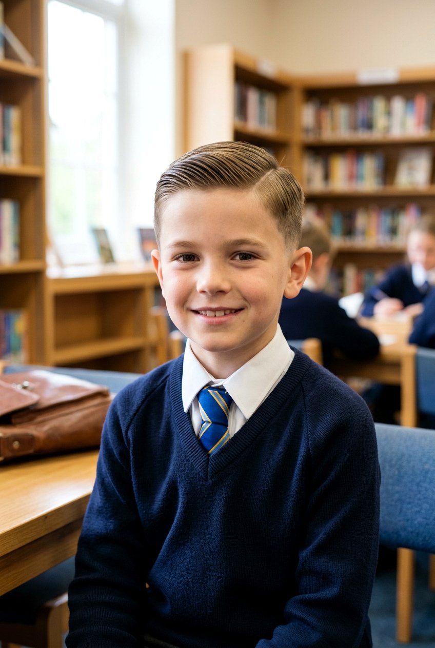 Ivy League Cut - 20 young boys haircut for round face - 20 young boys haircut for round face