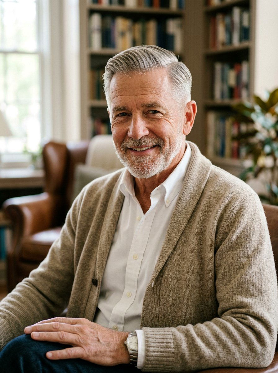 Ivy League Cut - 20 neat short haircut for older men - 20 neat short haircut for older men