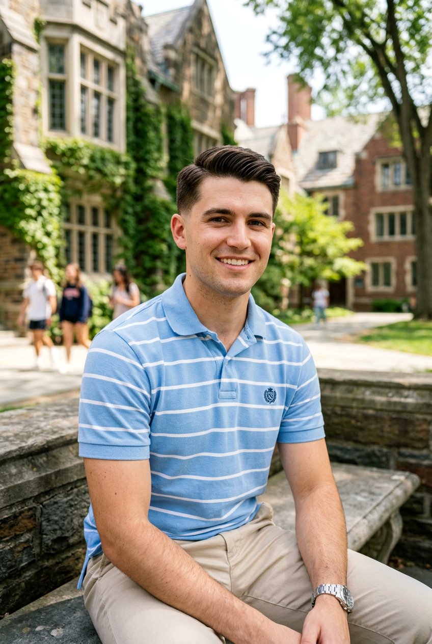 Ivy League Cut - 20 mens haircut for fine straight hair - 20 men’s haircut for fine straight hair