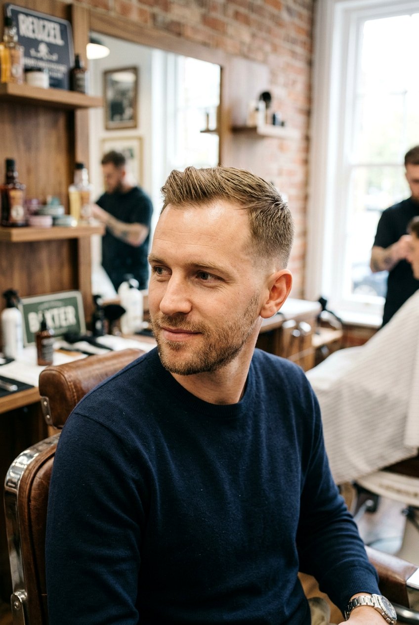 Ivy League Haircut - 20 hairstyles for men with thin hair - 20 hairstyles for men with thin hair