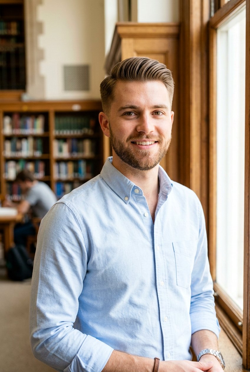 Ivy League Haircut - 20 men haircut for round full face - 20 men haircut for round full face