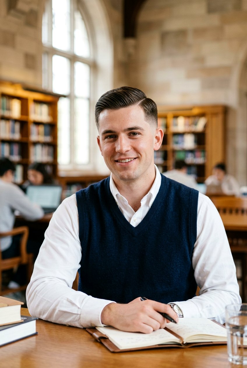 Ivy League Haircut - 20 mens haircut for professional office look - 20 men’s haircut for professional office look