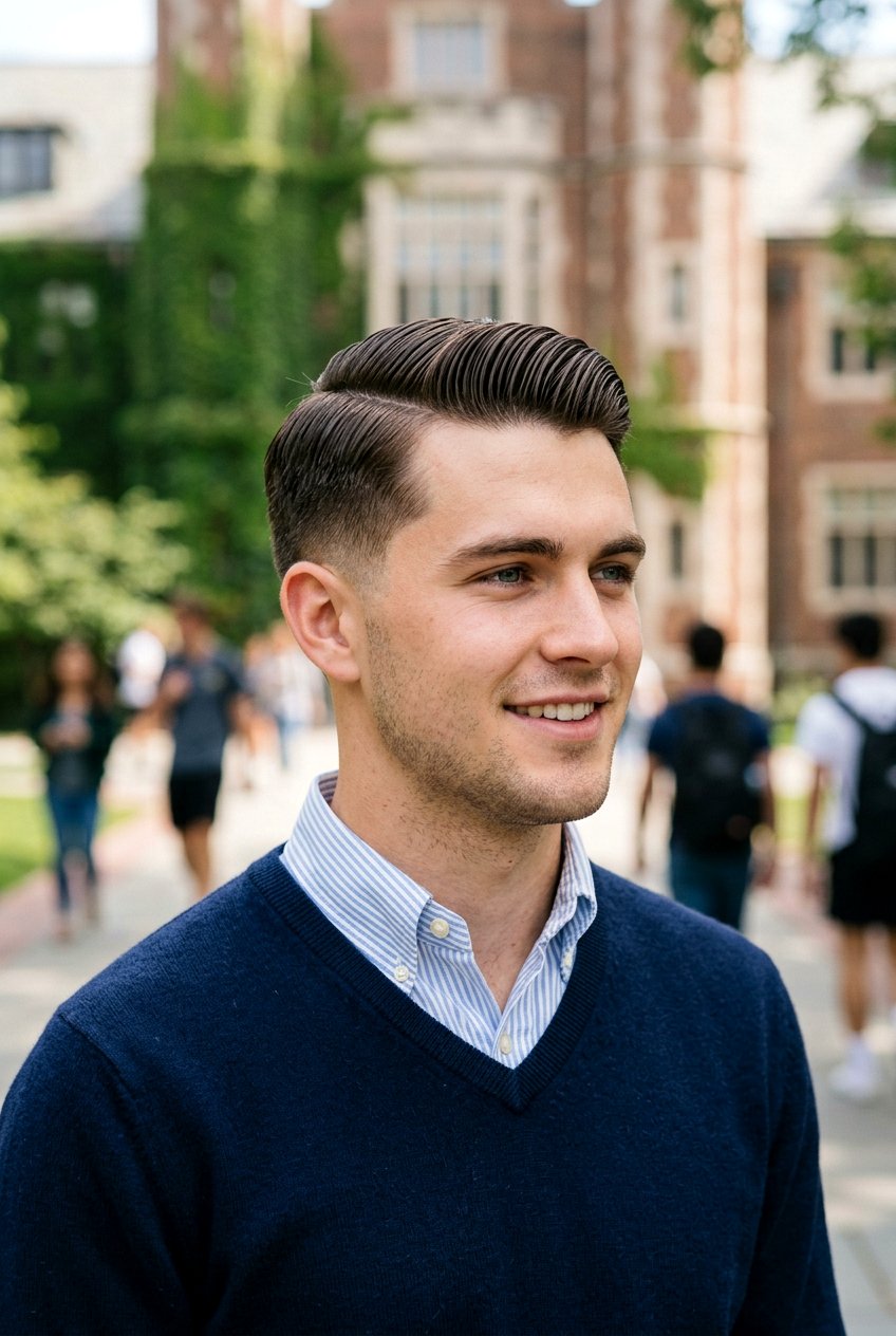 Ivy league haircut - 20 hairstyles for men with thick hair - 20 hairstyles for men with thick hair