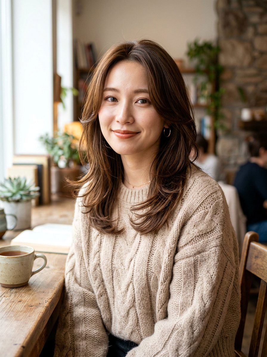 Japanese Layered Medium Haircut - 20 japanese haircut ideas for women - 20 japanese haircut ideas for women