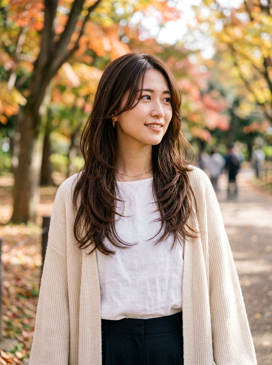 Japanese Long Layered Haircut - 20 japanese haircut ideas for women - 20 japanese haircut ideas for women