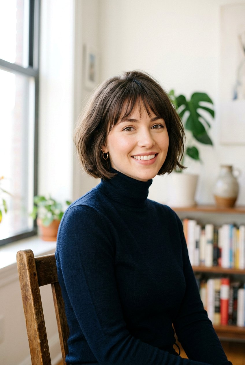 Jaw Length French Bob For Oval Face - 20 jaw length french bob - 20 jaw length french bob