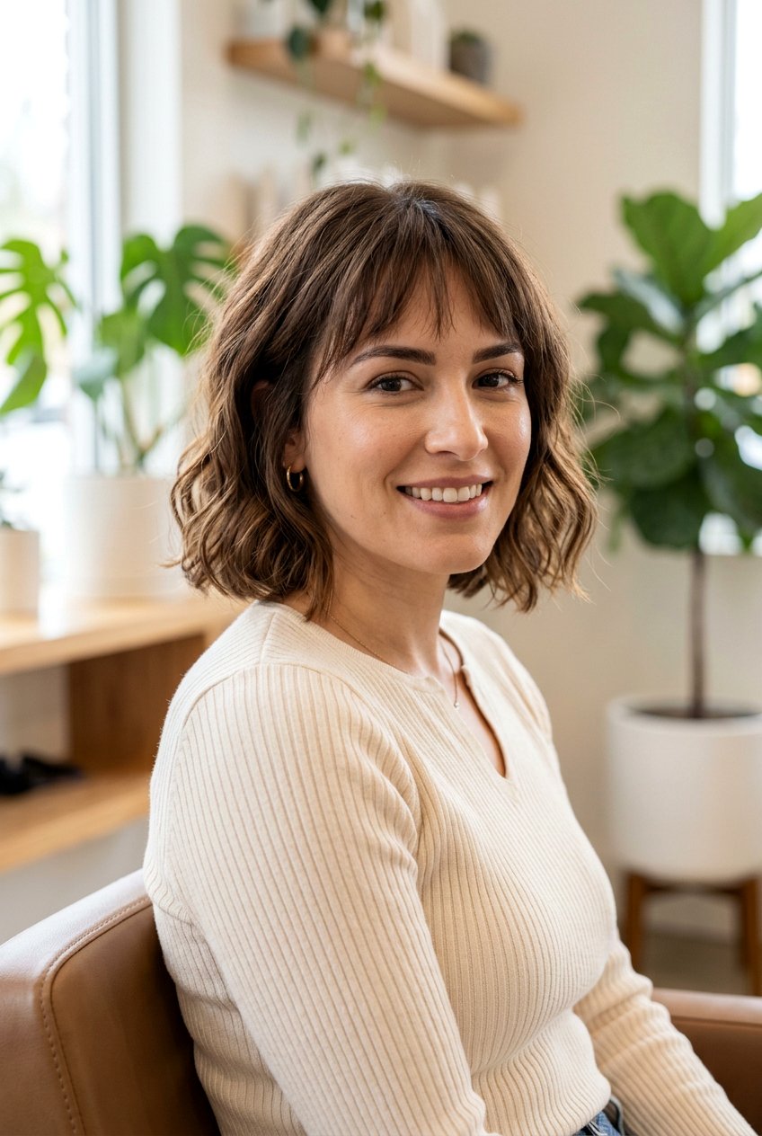 Jaw Length French Bob For Square Face - 20 jaw length french bob - 20 jaw length french bob