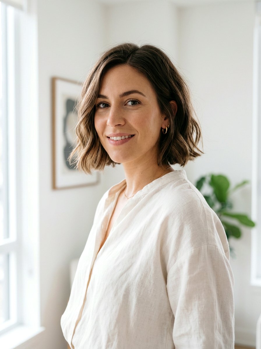 Jaw Skimming Undone Bob - 20 undone bob haircut - 20 undone bob haircut