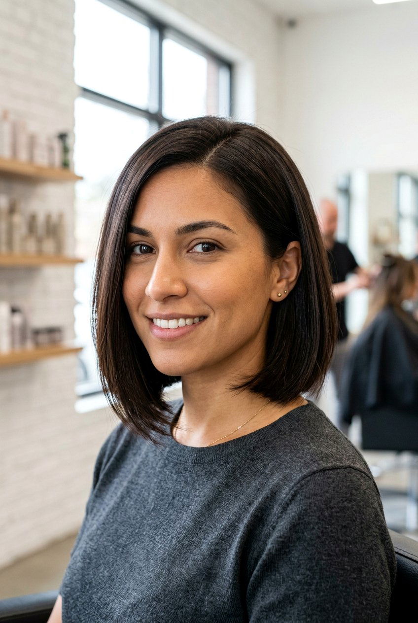 Jaw length bob for thick hair - 20 jaw length bob haircut - 20 jaw length bob haircut