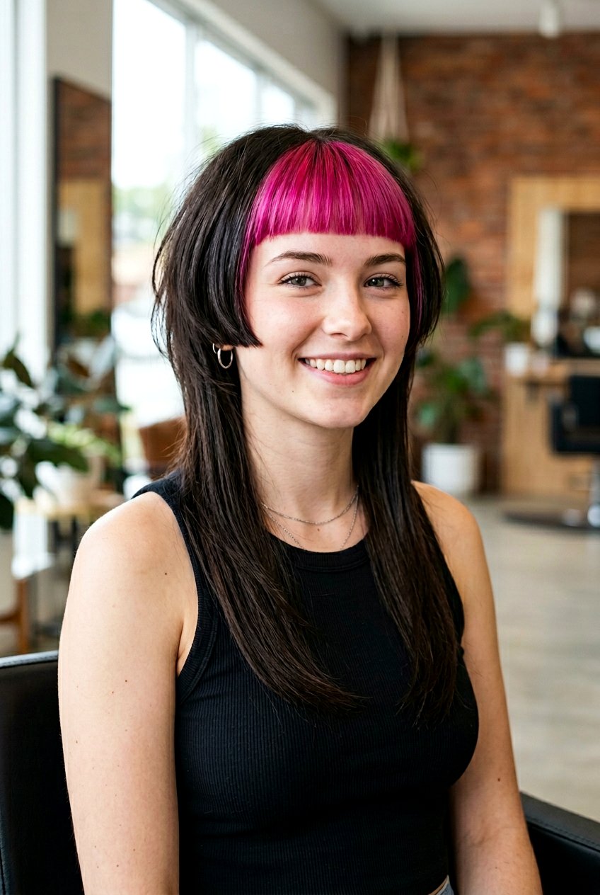 Jellyfish Haircut With Colored Bangs - 20 jellyfish haircut with bangs - 20 jellyfish haircut with bangs