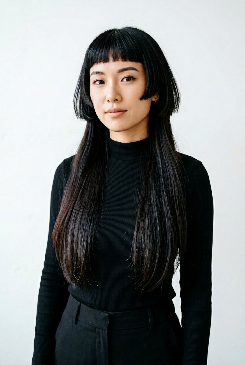 Jellyfish Haircut With Micro Bangs - 20 jellyfish haircut with bangs - 20 jellyfish haircut with bangs