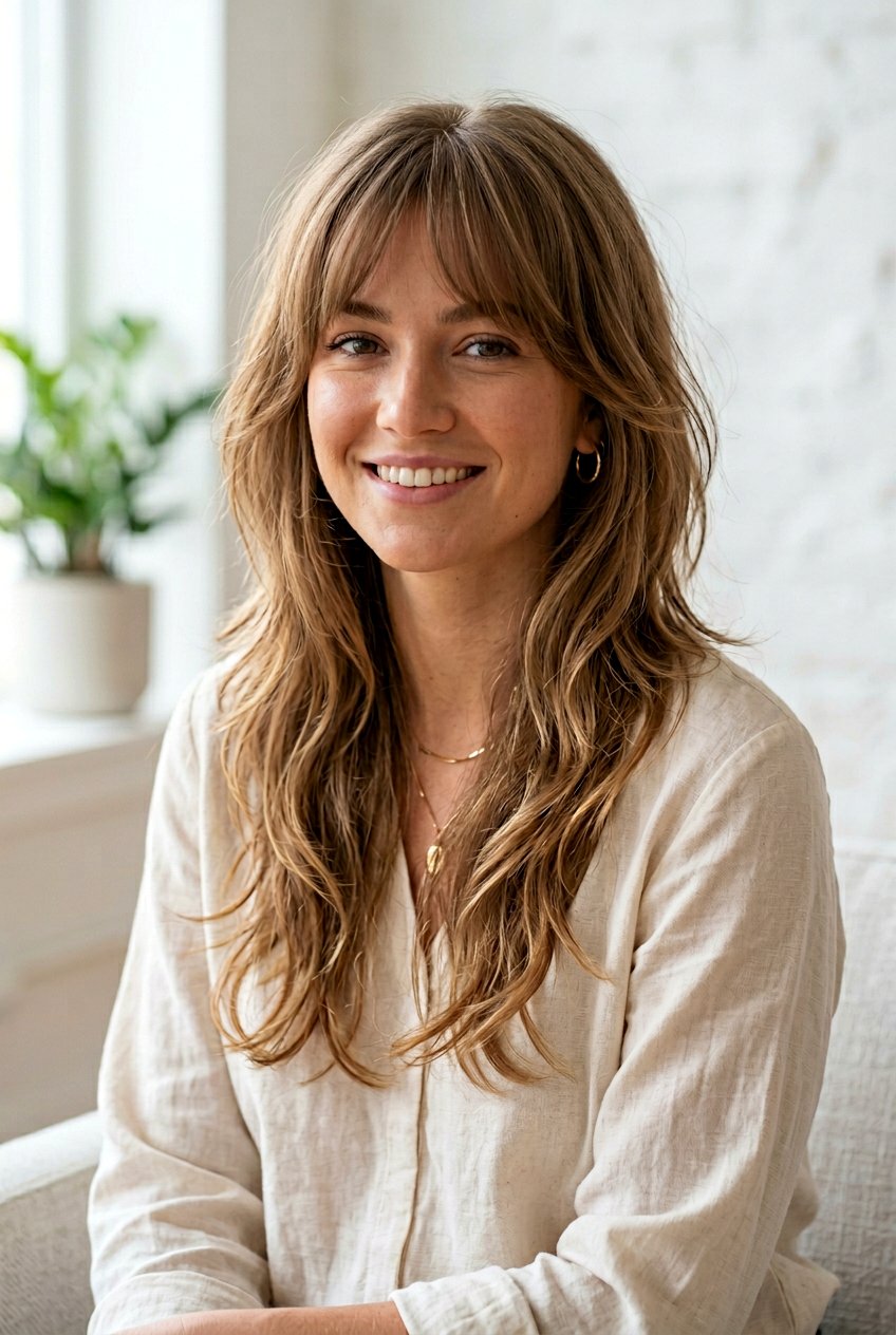 Jellyfish Haircut With Soft Layers And Bangs - 20 jellyfish haircut with bangs - 20 jellyfish haircut with bangs