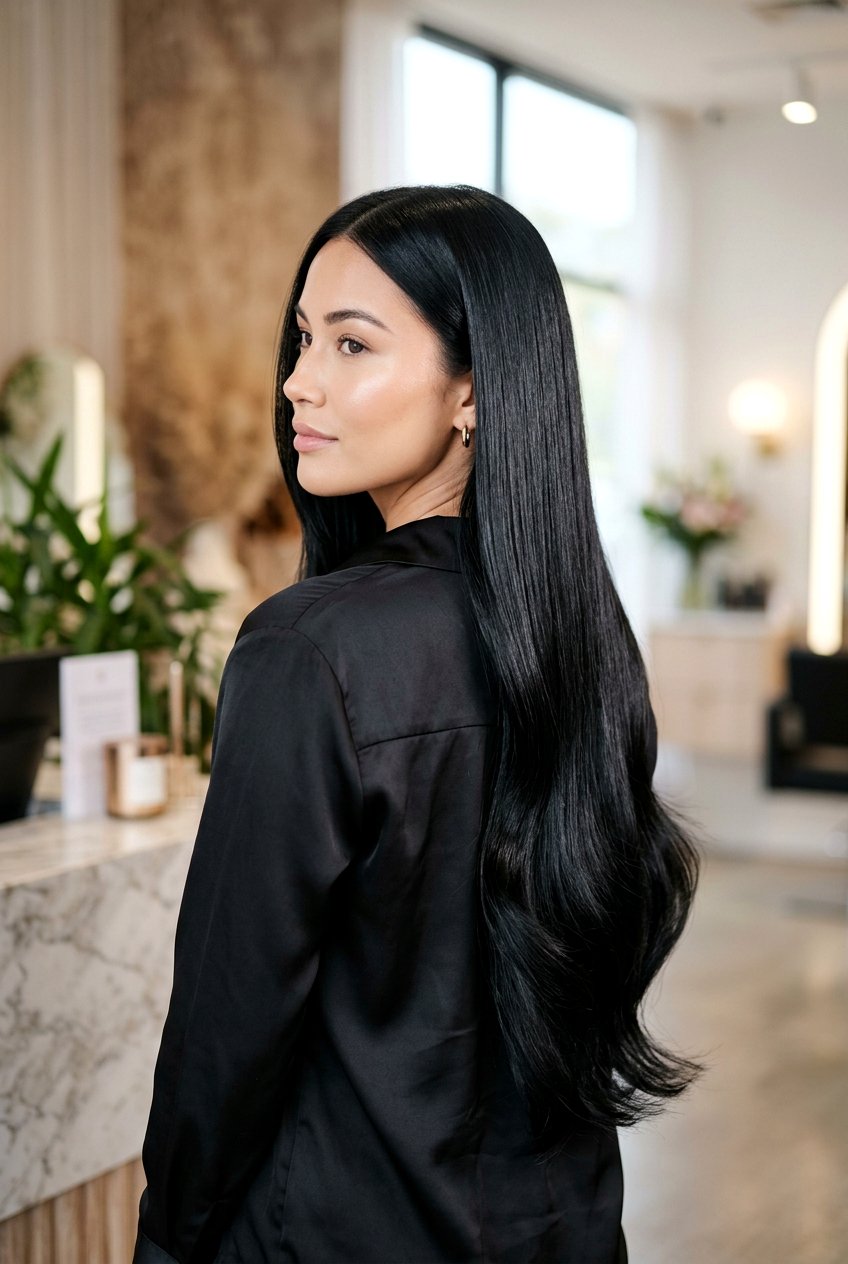 Jet black hair - 20 natural black hair color ideas - 20 natural black hair color ideas