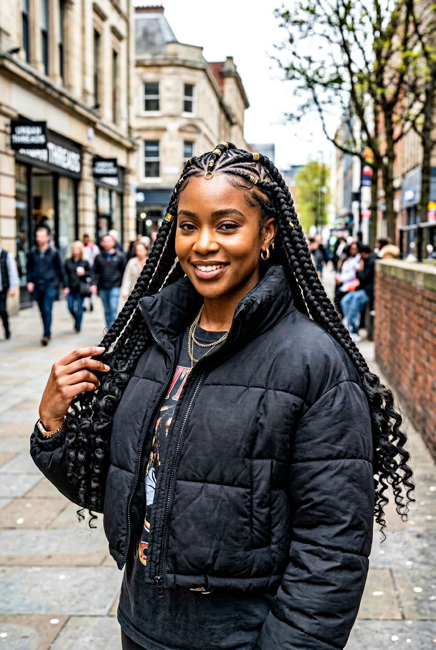 Jumbo Boho Fulani Braids - 20 boho fulani braids - 20 boho fulani braids