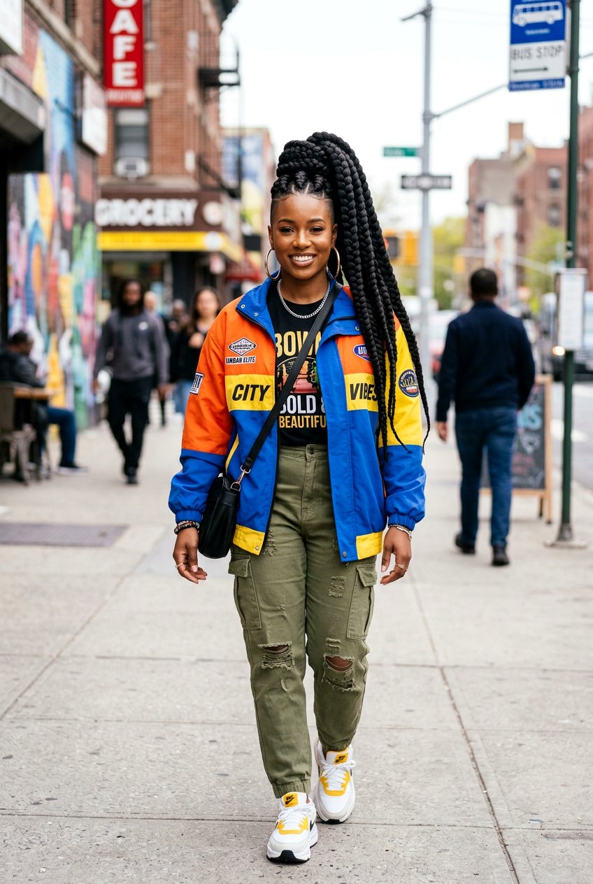 Jumbo Braided Mohawk Ponytail - 20 braided mohawk ponytail - 20 braided mohawk ponytail