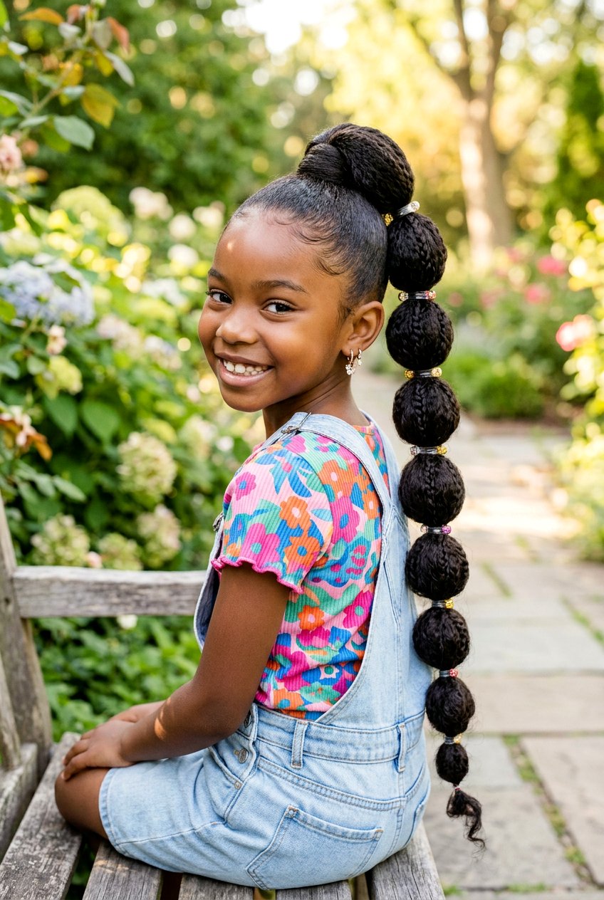 20 Adorable Bubble Braids for Girls to Rock on Any Occasion
