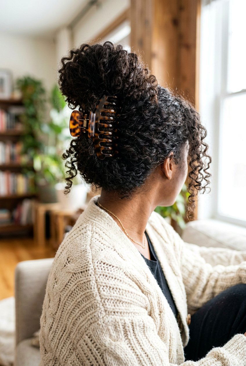 Jumbo Clip For Thick Hair - 20 dorm friendly claw clip hairstyle - 20 dorm friendly claw clip hairstyle