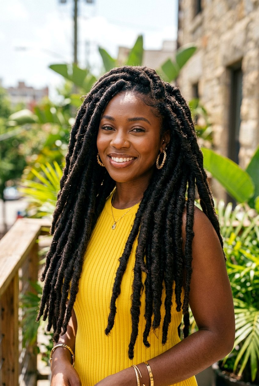 Jumbo Faux Loc - 20 black women faux loc ideas - 20 black women faux loc ideas