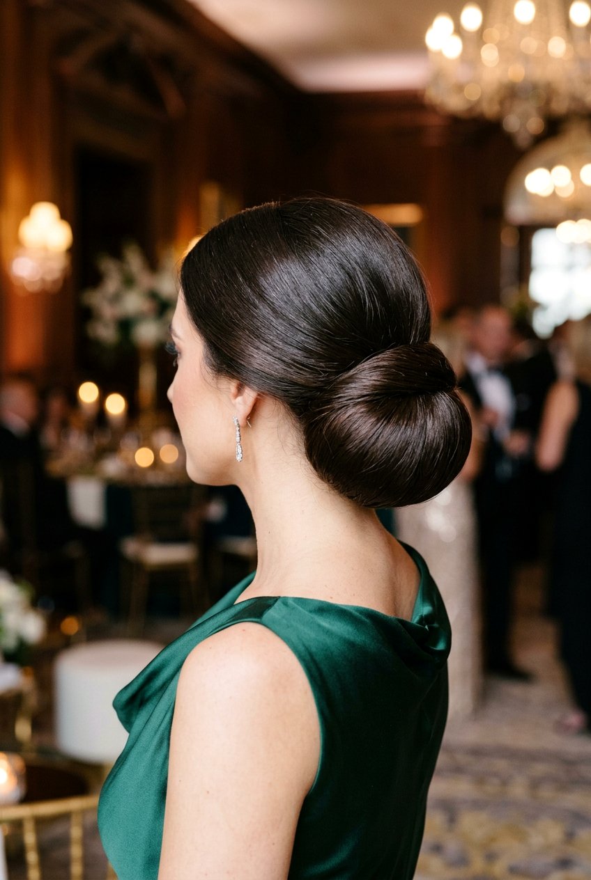 Jumbo Fold And Tuck Chignon - 20 natural hair updo with twists - 20 natural hair updo with twists