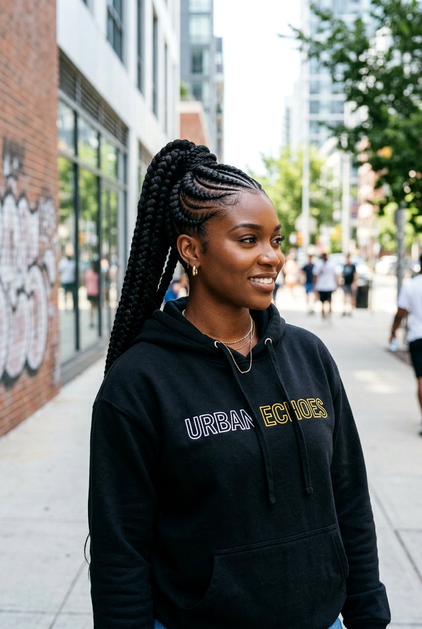 Jumbo Lemonade Braids Ponytail - 20 lemonade braids into ponytail - 20 lemonade braids into ponytail