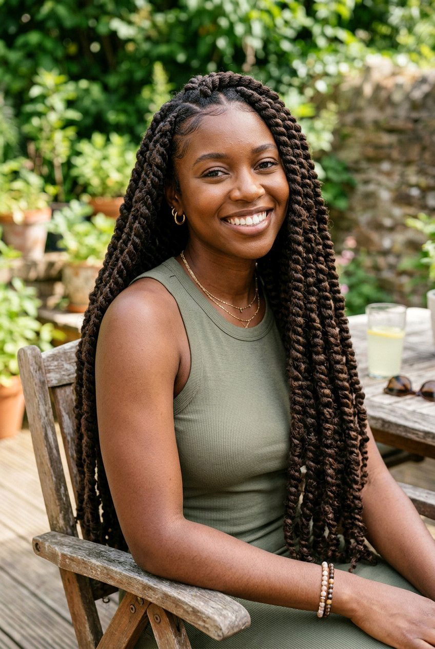 Jumbo Passion Twists - 20 black women passion twist ideas - 20 black women passion twist ideas