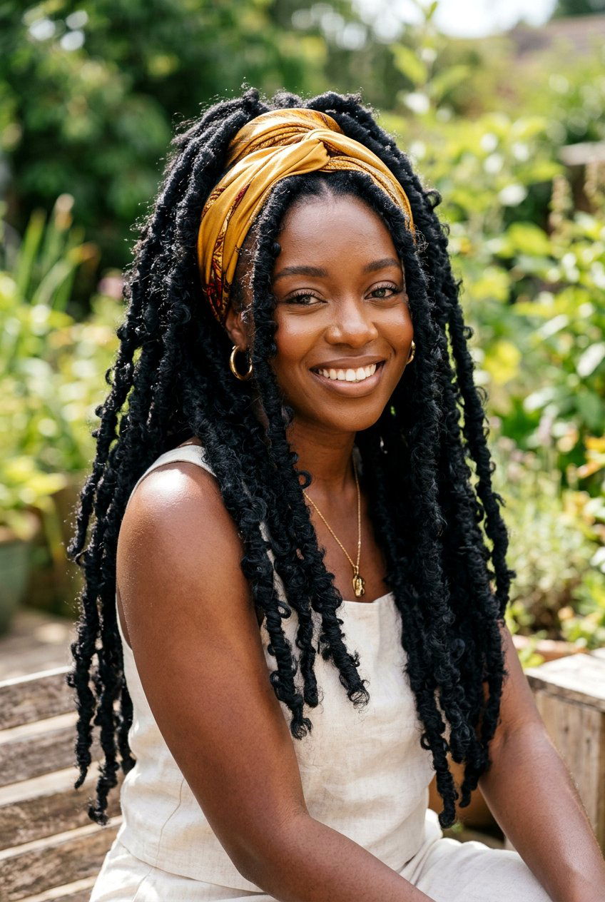 Jumbo butterfly locs - 20 butterfly locs hairstyles - 20 butterfly locs hairstyles