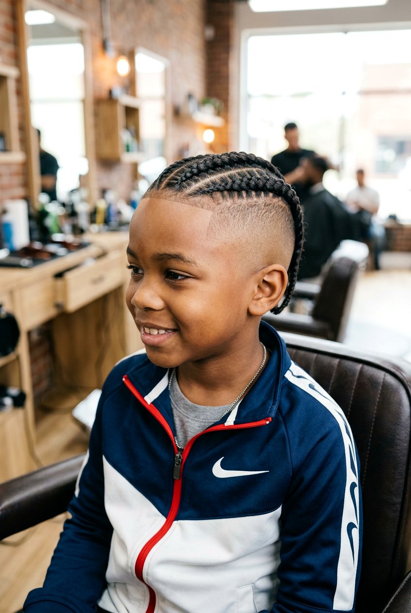 Jumbo cornrows with high bald fade - 20 boys cornrows with fade - 20 boys cornrows with fade
