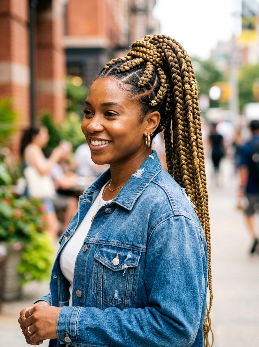 Jumbo lemonade ponytail braids - 20 lemonade ponytail braids - 20 lemonade ponytail braids