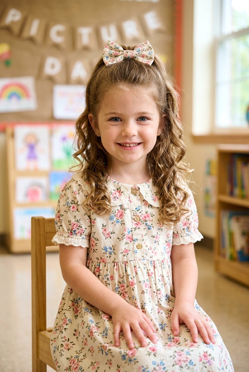 Kindergarten Hairstyle For Picture Day - 20 kindergarten hairstyles for girls - 20 kindergarten hairstyles for girls