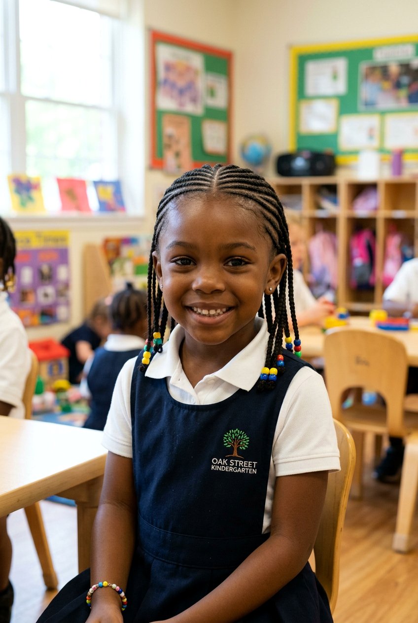 Kindergarten Protective Braids For Natural Hair - 20 kindergarten hairstyles for girls - 20 kindergarten hairstyles for girls