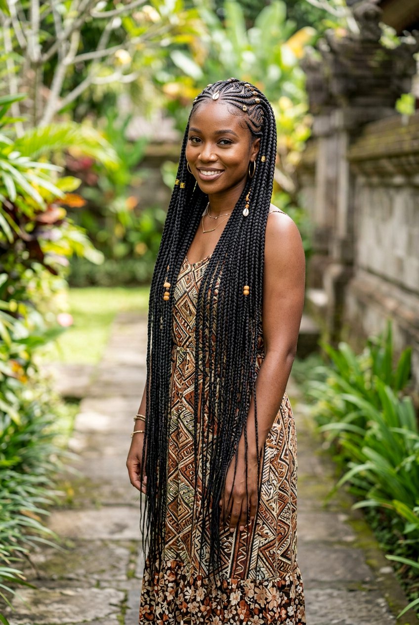 Knee Length Tribal Braids - 20 tribal braids hairstyles - 20 tribal braids hairstyles