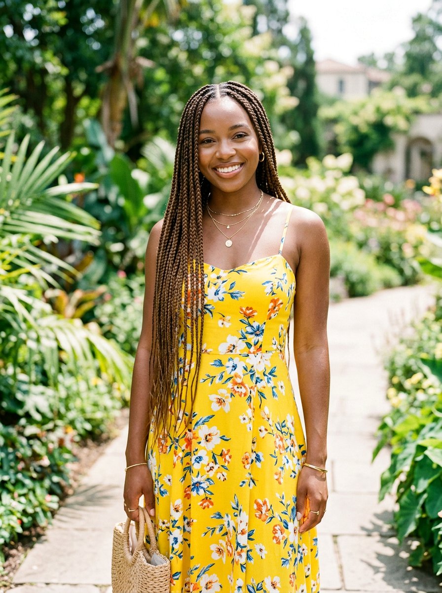 Knotless Box Braids - 20 trending hairstyle ideas for black women - 20 trending hairstyle ideas for black women