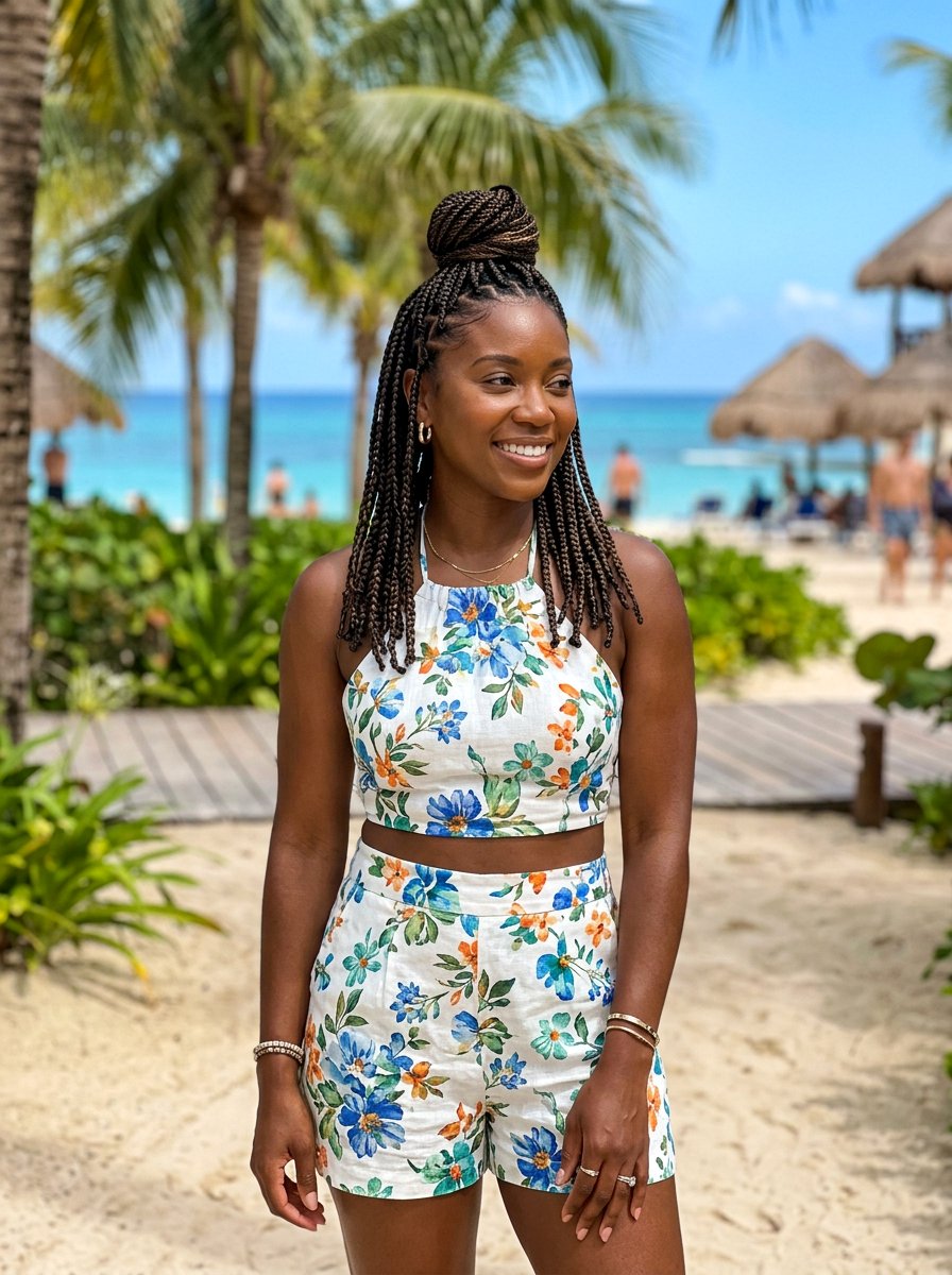 Knotless Box Braids For Vacation - 20 protective braid styles for vacation - 20 protective braid styles for vacation