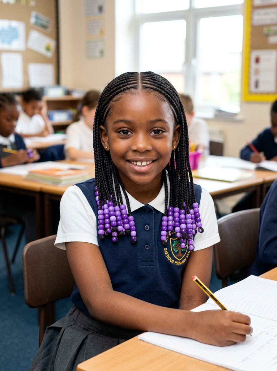 Knotless Box Braids With Beads Kids - 20 kids box braids with beads - 20 kids box braids with beads