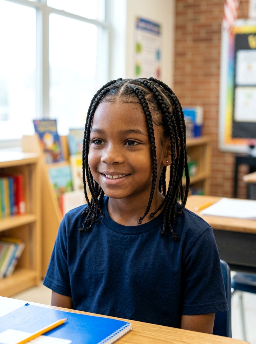 Knotless Braids - 20 school braid styles for black boys - 20 school braid styles for black boys