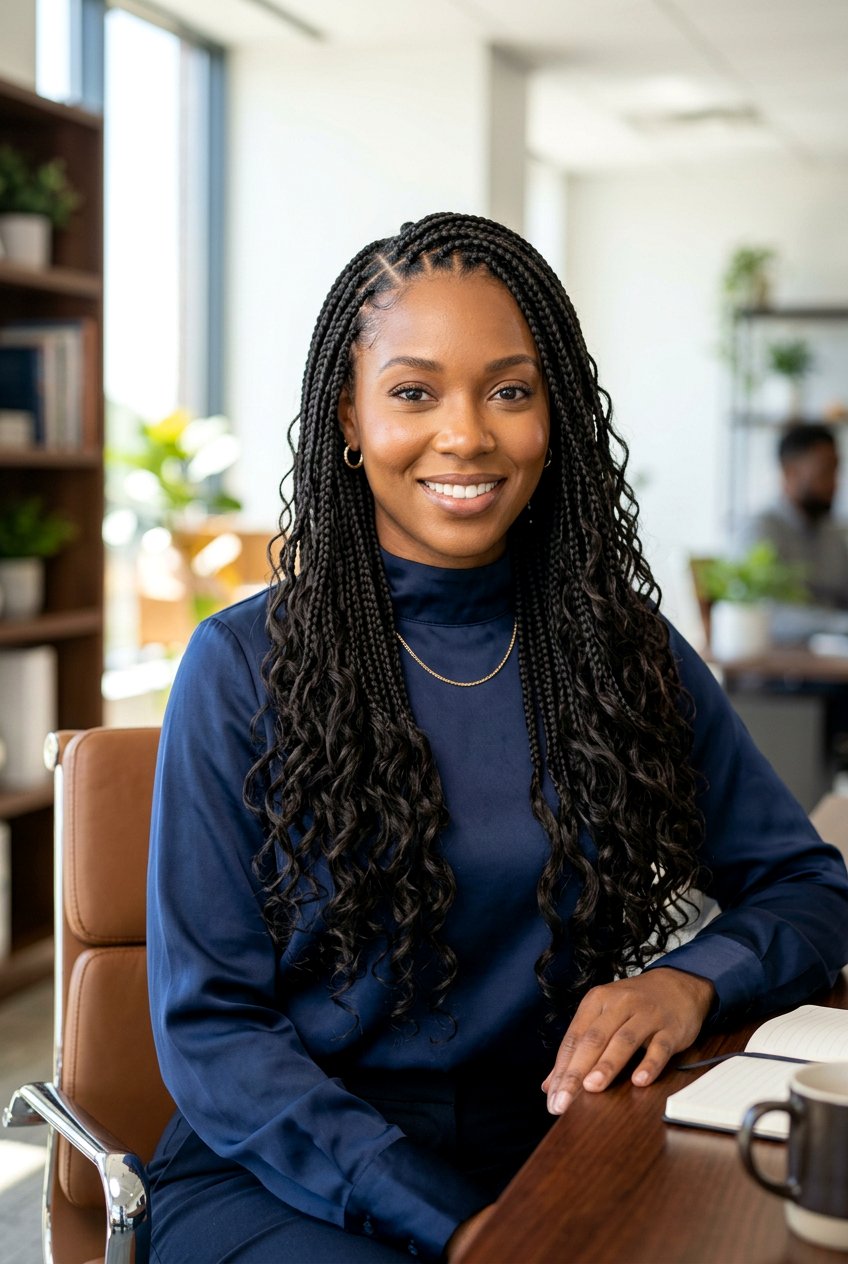 Knotless Goddess Box Braids - 20 goddess box braids hairstyles - 20 goddess box braids hairstyles