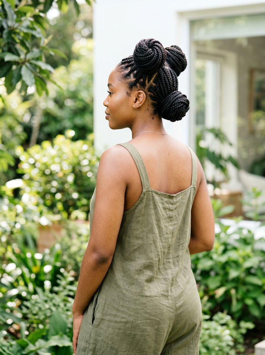 Knotless Space Buns - 20 party space buns hairstyle - 20 party space buns hairstyle