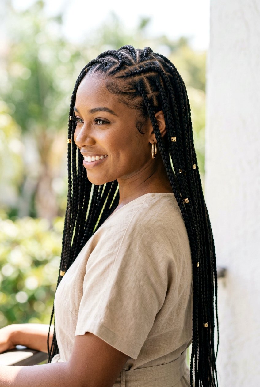Knotless Tribal Braids - 20 tribal braids hairstyles - 20 tribal braids hairstyles