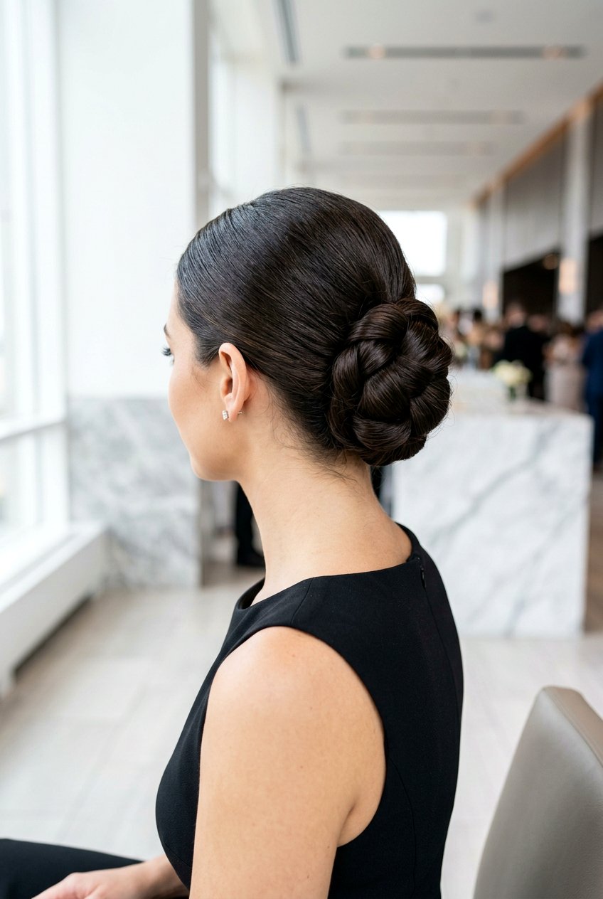 Knotted Bun Updo - 20 formal festive updo - 20 formal festive updo