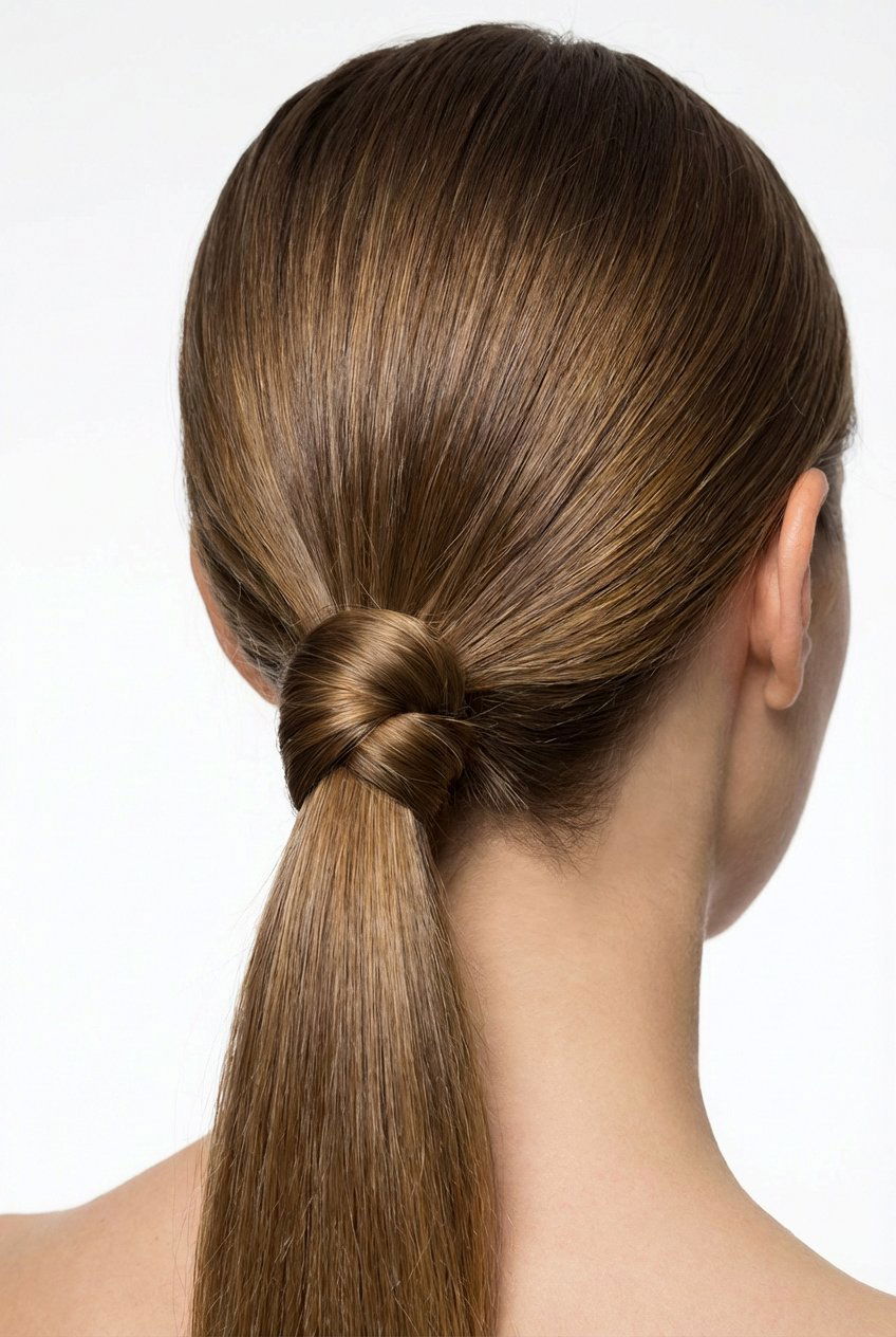 Knotted Ponytail - 20 easy ponytail hairstyles - 20 easy ponytail hairstyles