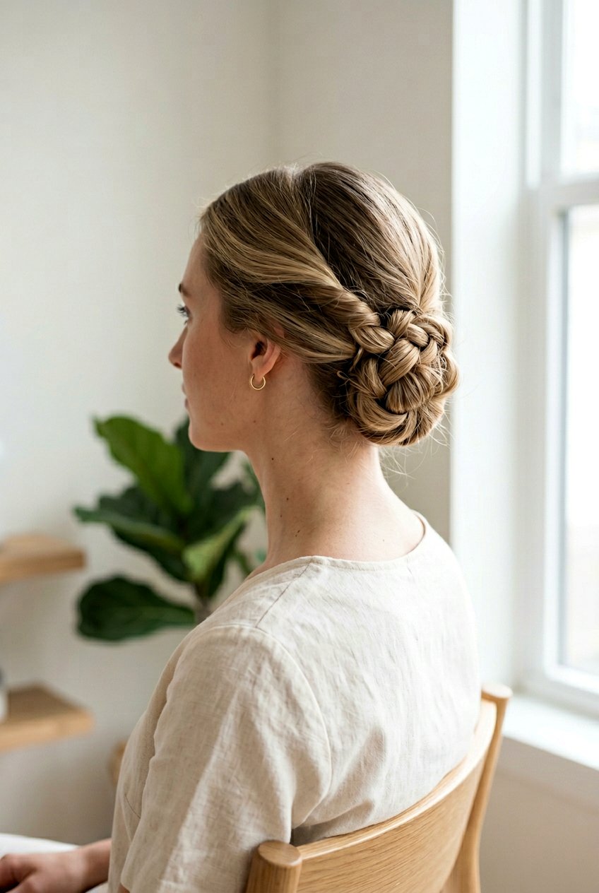 Knotted Updo For Thin Hair - 20 voluminous updo for thin hair - 20 voluminous updo for thin hair