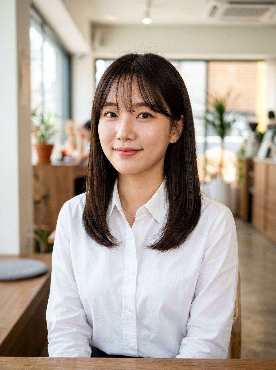 Korean Airy Bangs With Medium Straight Hair - 20 korean airy bangs with medium hair - 20 korean airy bangs with medium hair