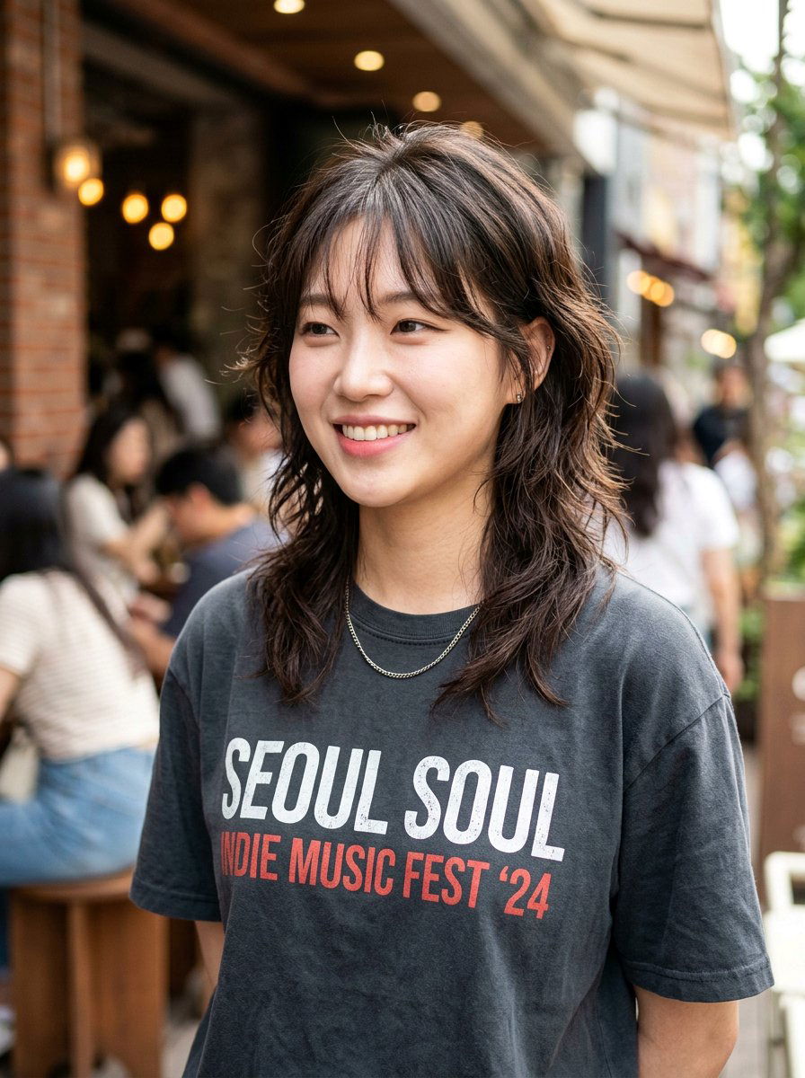 Korean Airy Bangs With Medium Wolf Cut - 20 korean airy bangs with medium hair - 20 korean airy bangs with medium hair