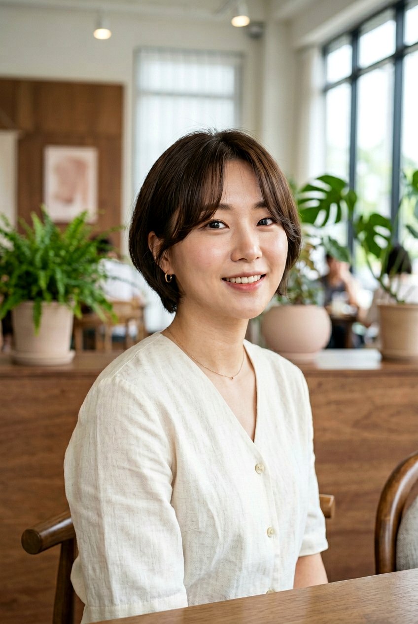 Korean Bixie Haircut With Curtain Bangs - 20 korean bixie haircut - 20 korean bixie haircut