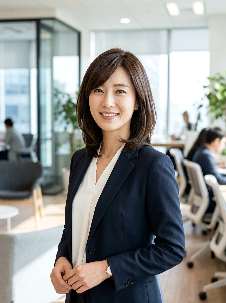 Korean Bob With Side Swept Fringe And Layers - 20 korean layered bob with fringe - 20 korean layered bob with fringe